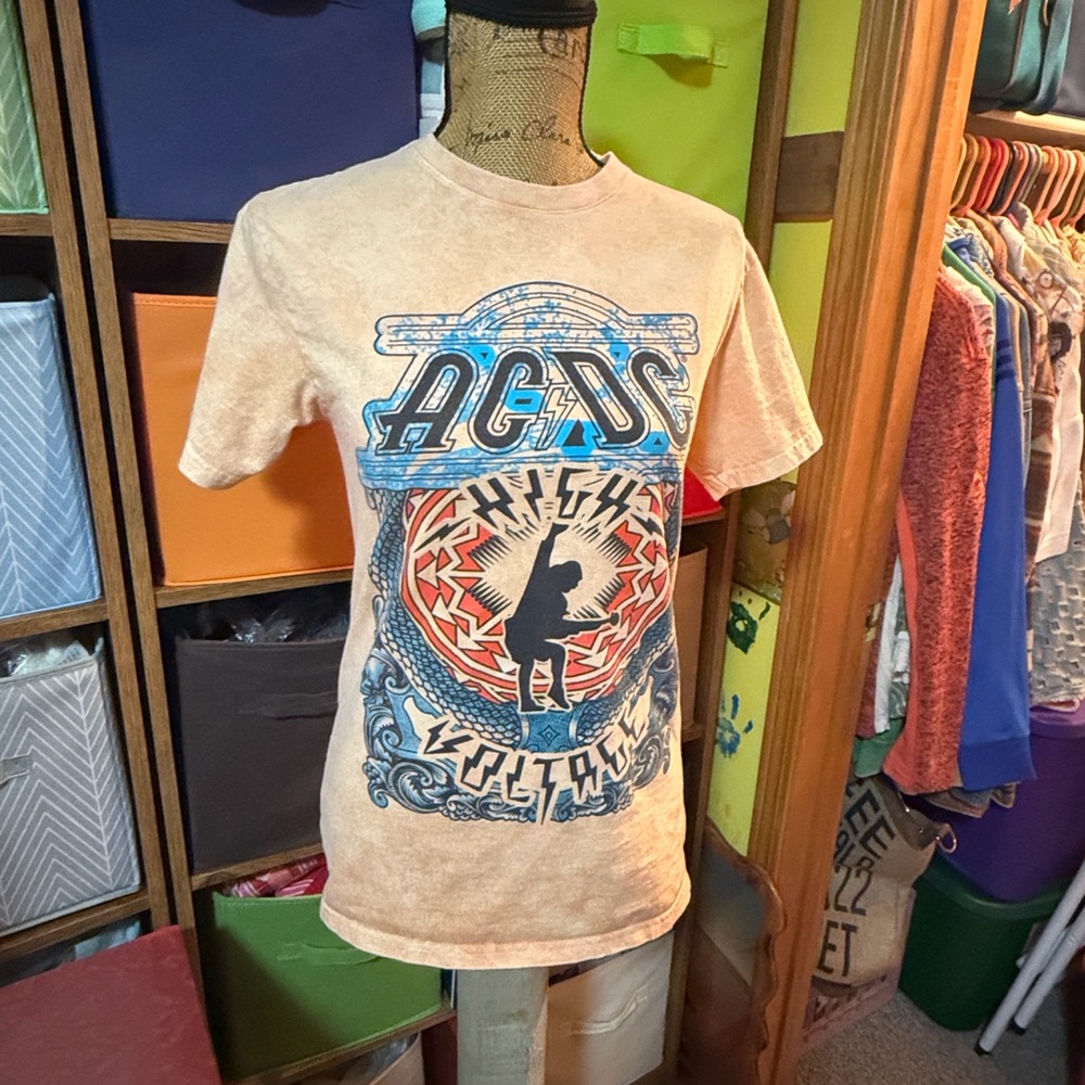 AC/DC Cream T-Shirt